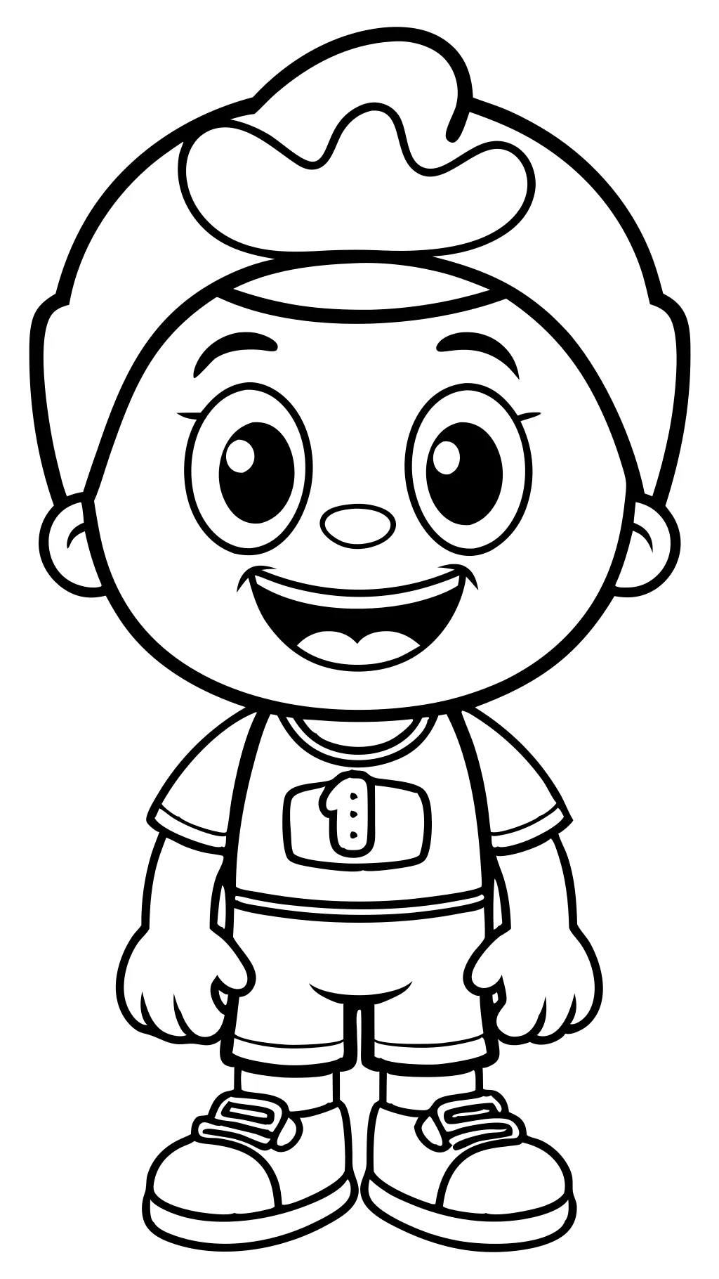 blippi printable coloring pages